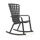 NARDI FOLIO ROCKING Szürke design Műanyag kültéri szék