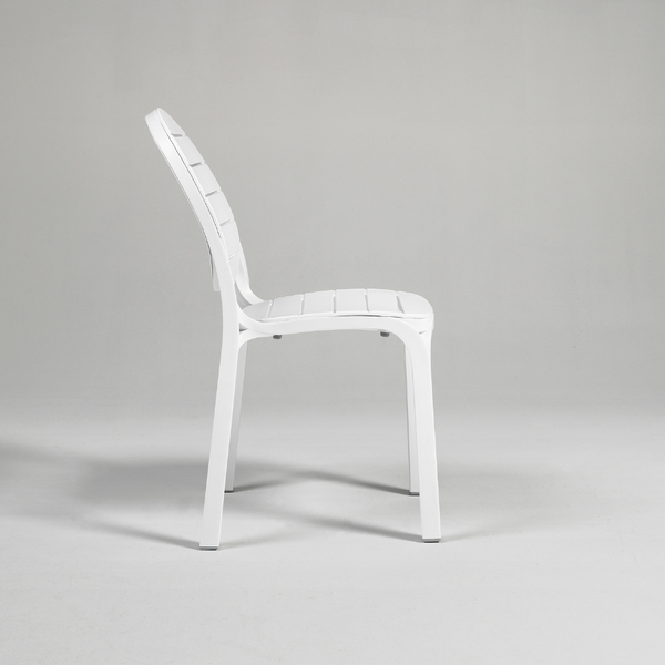 NARDI ERICA Fehér design Műanyag kültéri szék