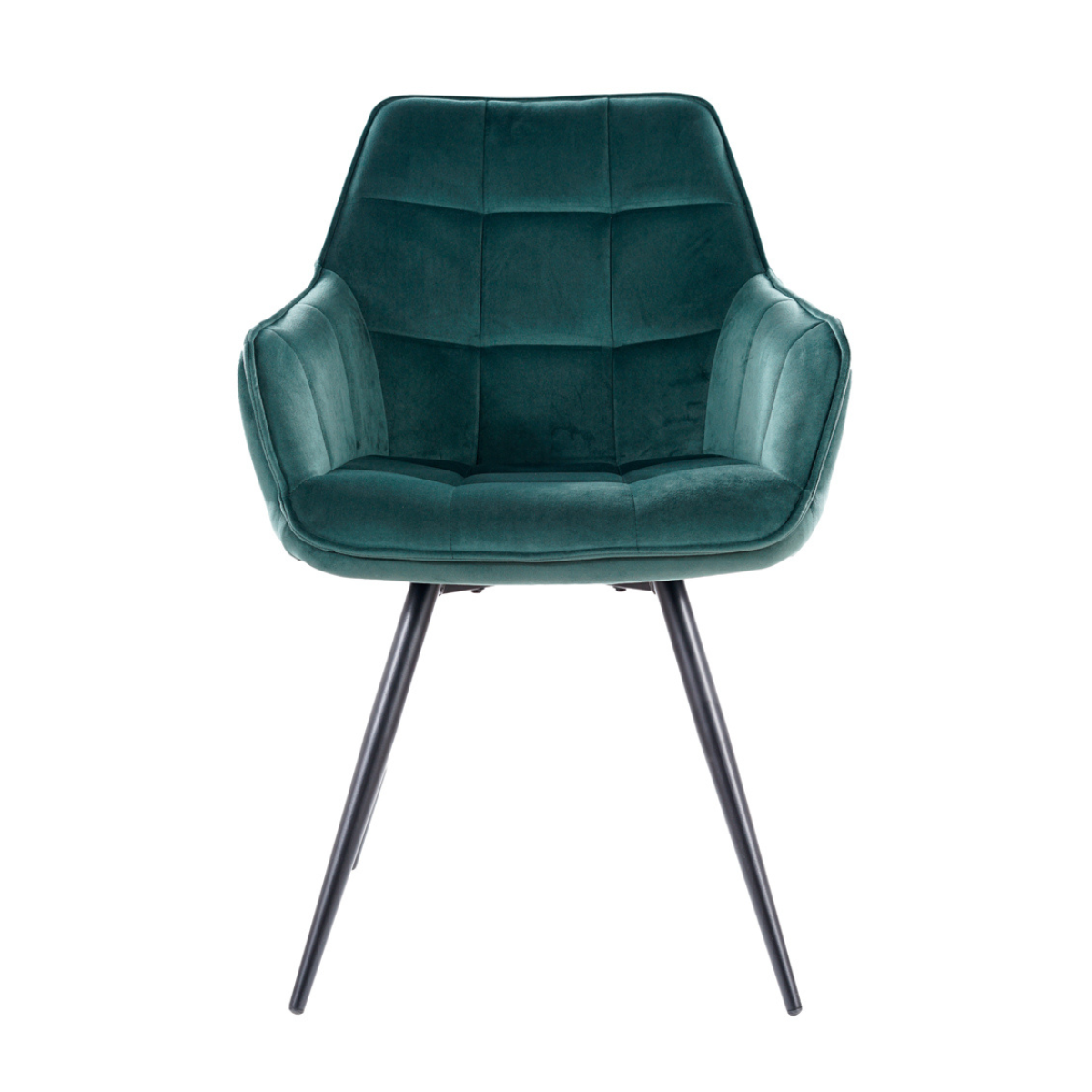 SI OLIVIA Zöld design Kárpitos beltéri szék