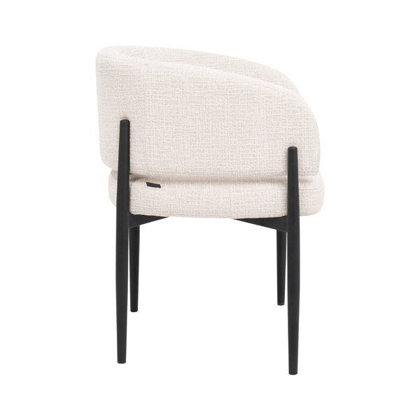 DL SAMPA P PEARL Bézs design Kárpitos beltéri szék