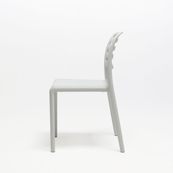 NARDI COSTA BISTROT Fehér modern Műanyag kültéri szék