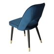 DL FANNY PIP Kék design, elegáns Kárpitos beltéri szék