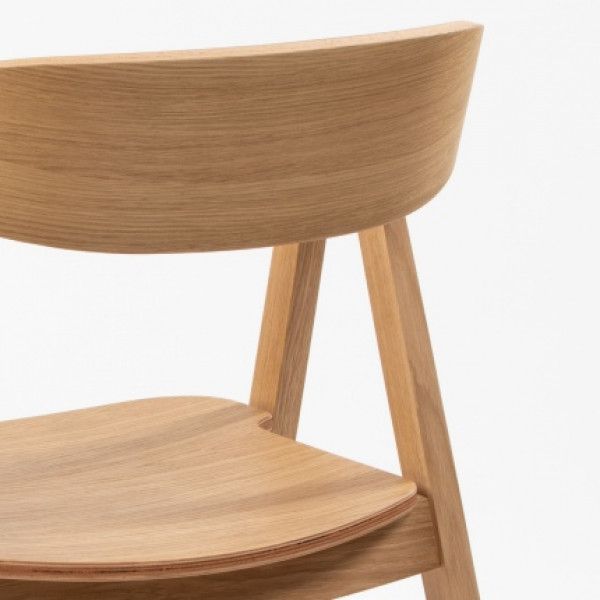 GB NELL Natúr minimalista Fa beltéri szék