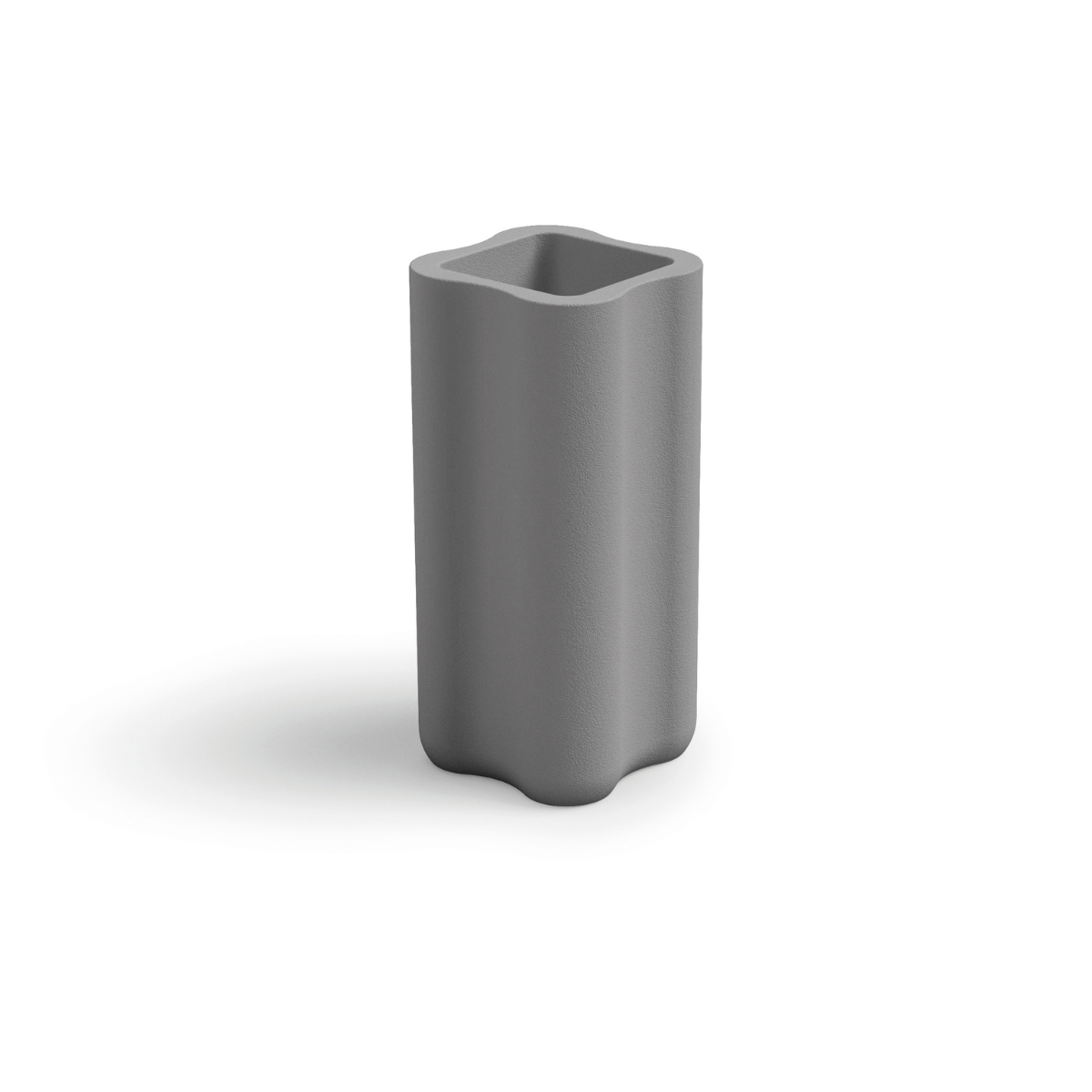 LX NEBBIA FLOWER BOX COLUMN Antracit design Virágtartó és kaspó