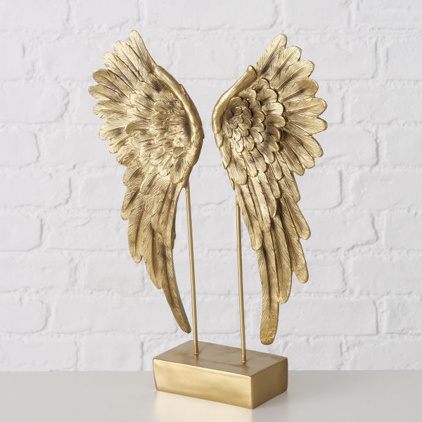B ANGEL WINGS Arany design Dekoráció