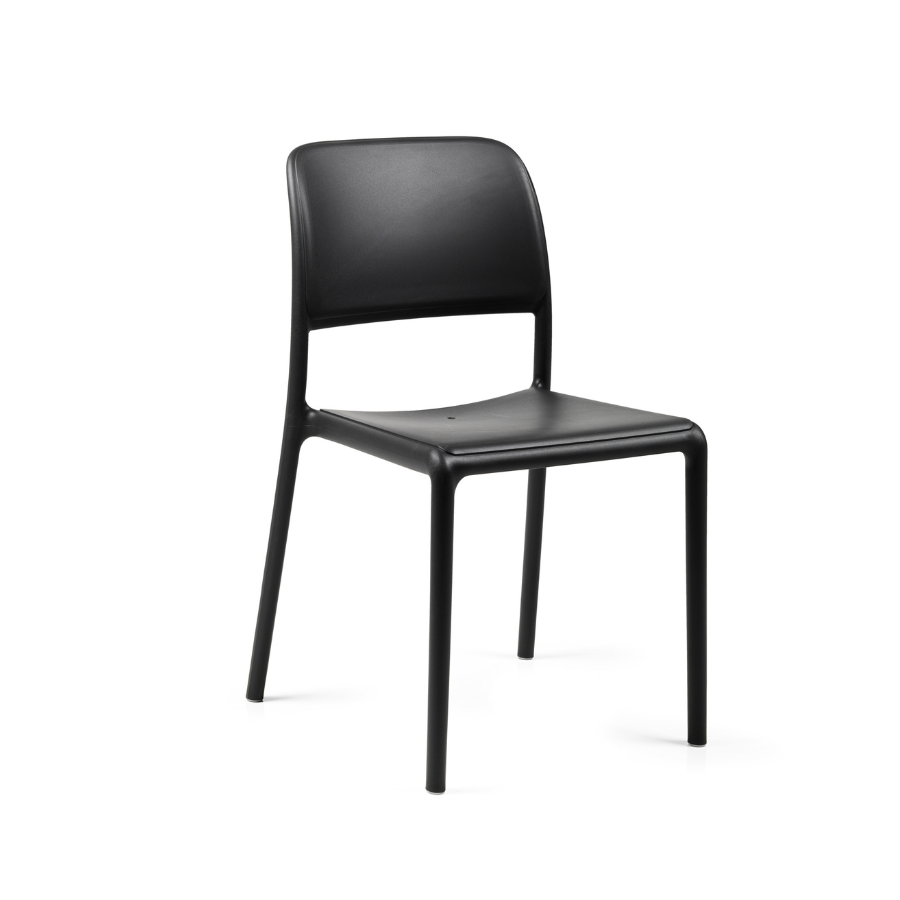 NARDI RIVA BISTROT Szürke minimalista Műanyag kültéri szék