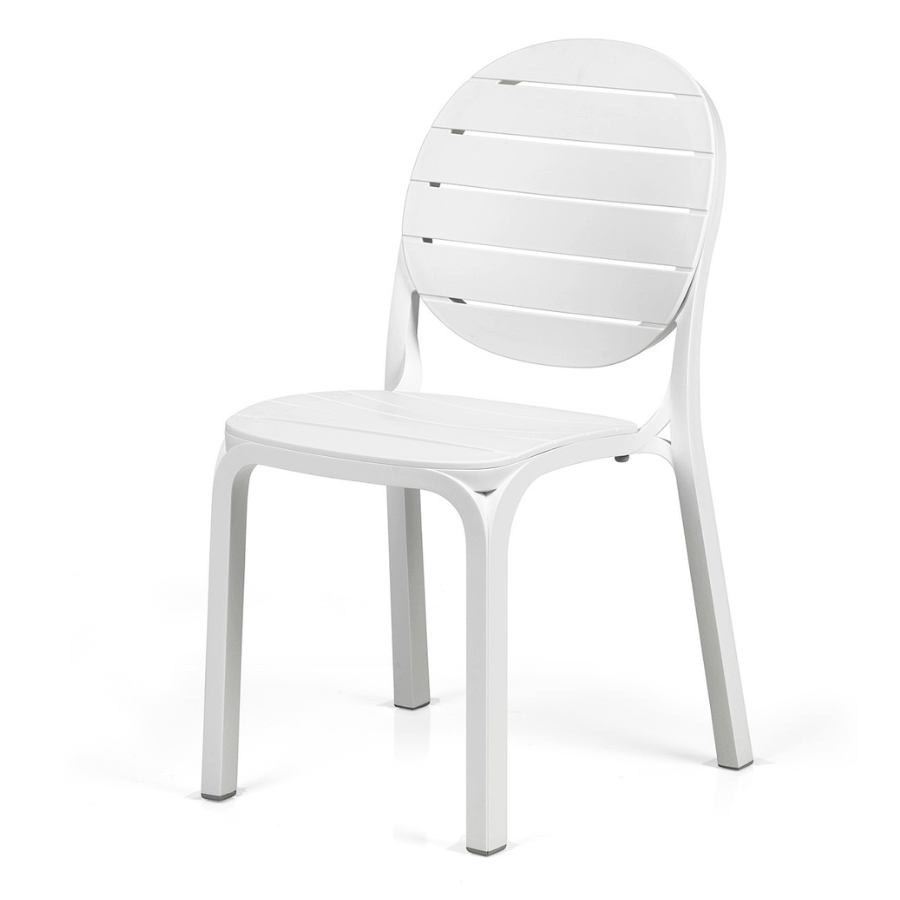 NARDI ERICA Fehér design Műanyag kültéri szék