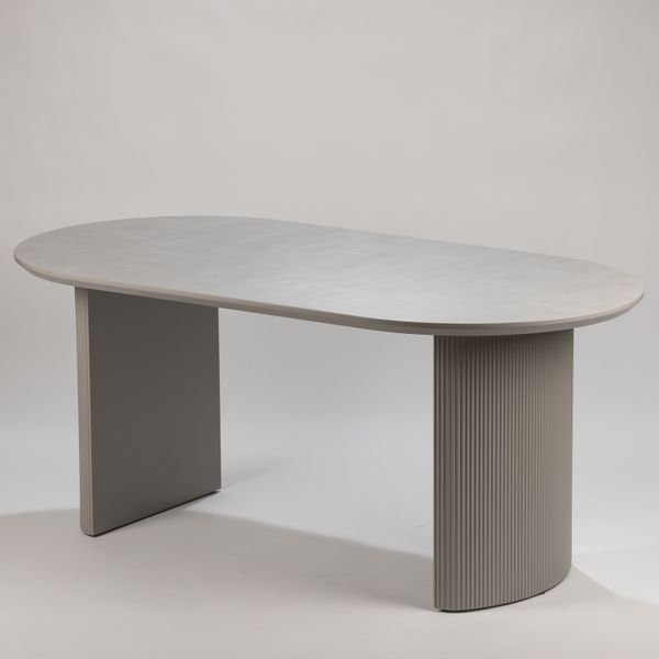 DL CORAL Natúr modern Beltéri komplett asztal