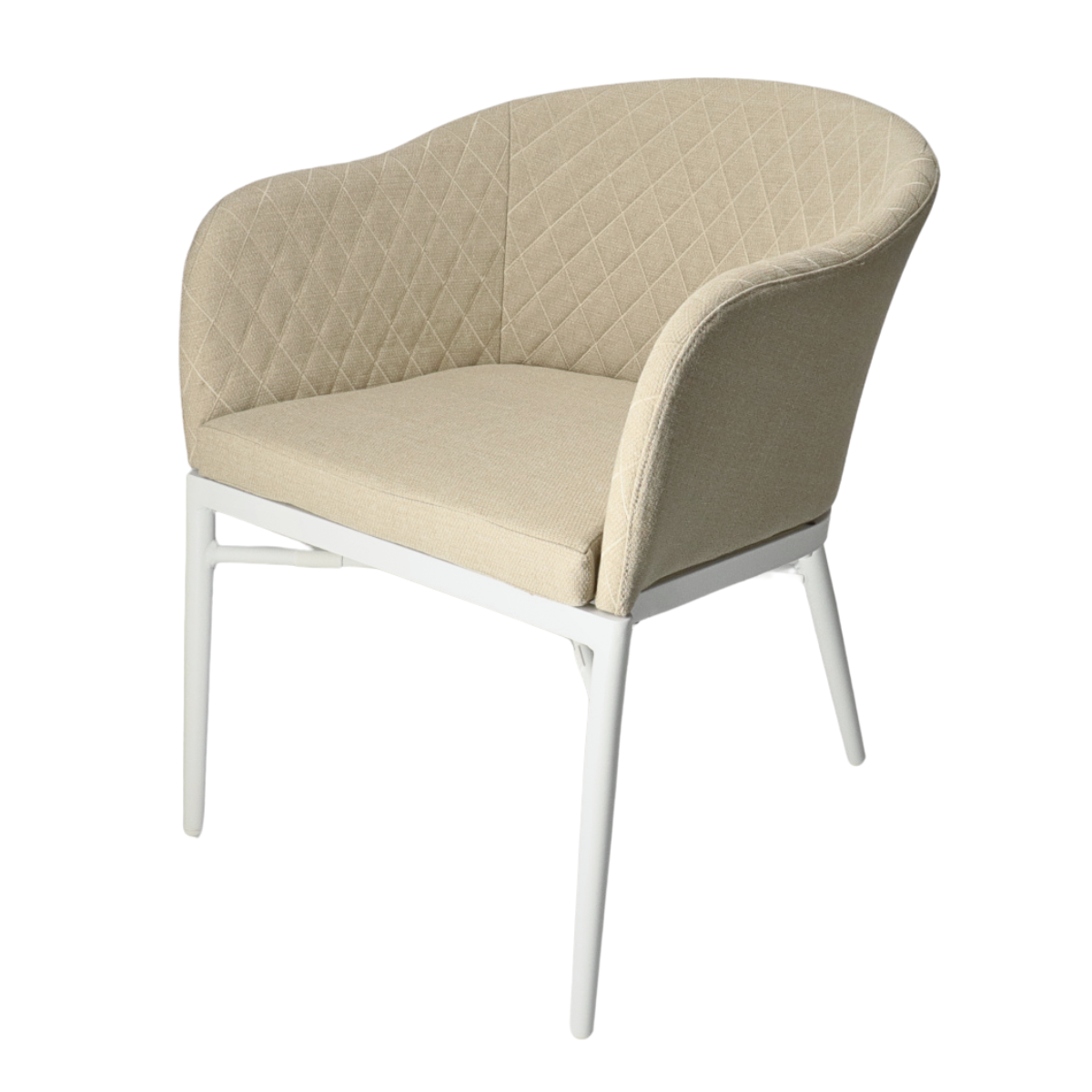 DL KORAT Fehér, Bézs design Vízlepergető szövetű szék