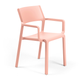 NARDI TRILL ARMCHAIR Rózsaszín minimalista Műanyag kültéri szék