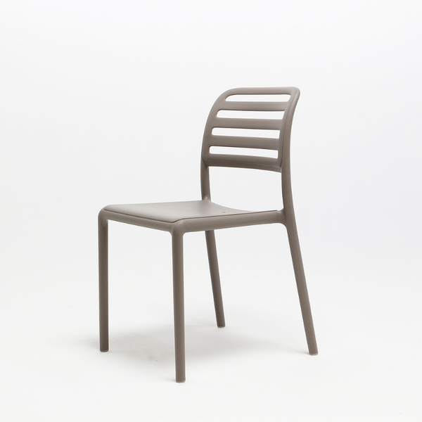 NARDI COSTA BISTROT Taupe modern Műanyag kültéri szék