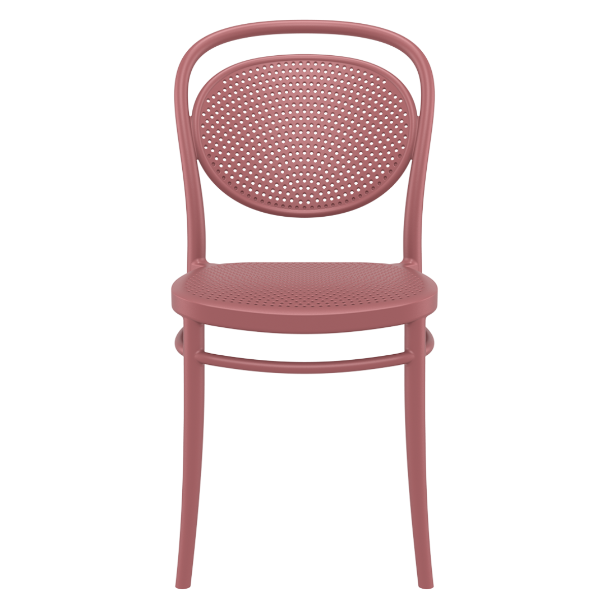 ST MARCEL Piros modern Műanyag kültéri szék