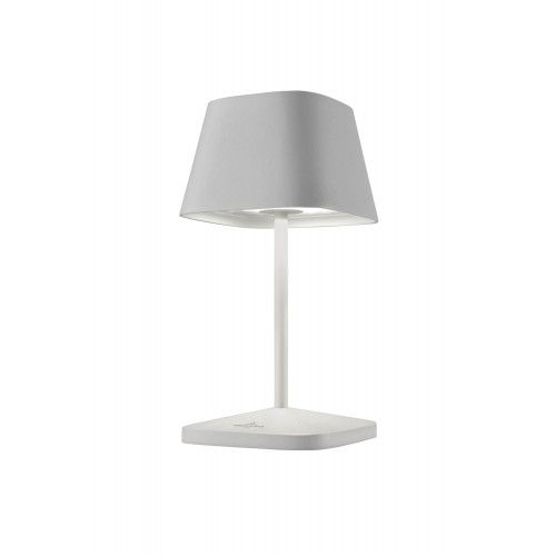 OS LEEPY Fehér minimalista Kültéri asztali lámpa