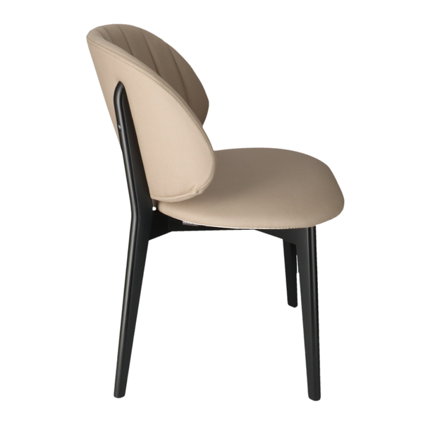 T LINA Barna design Kárpitos beltéri szék