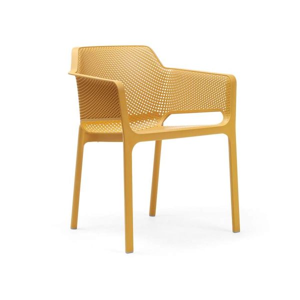 NARDI RIO 210 / NET 10 személyes Sárga minimalista Kültéri szett