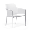 NARDI NET RELAX Fehér minimalista Műanyag kültéri szék