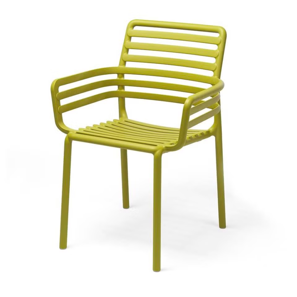 NARDI DOGA Világoszöld design Műanyag kültéri szék