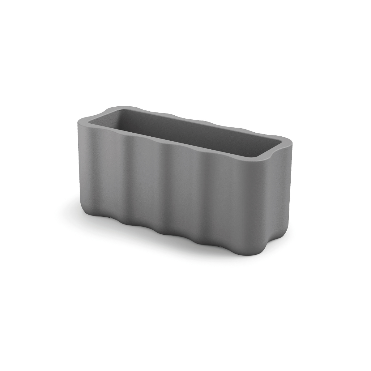 LX NEBBIA FLOWER BOX Antracit design Virágtartó és kaspó