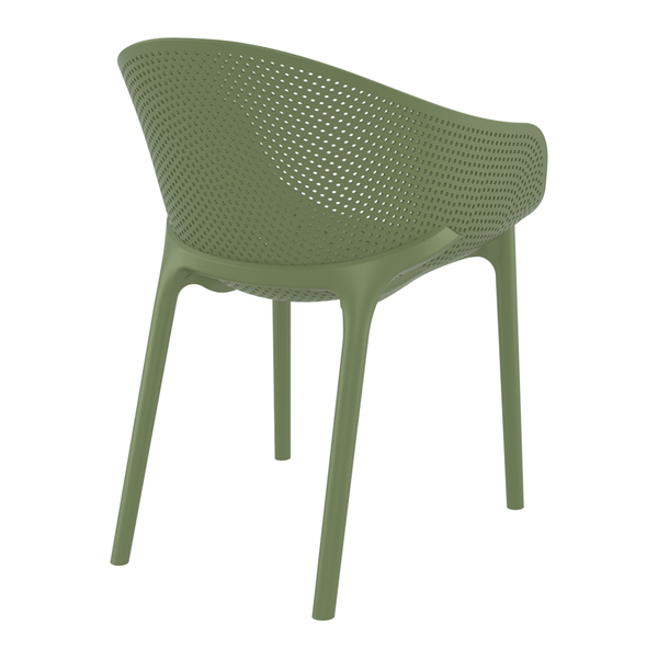 ST RAIN PRO  Oliva design Műanyag kültéri szék
