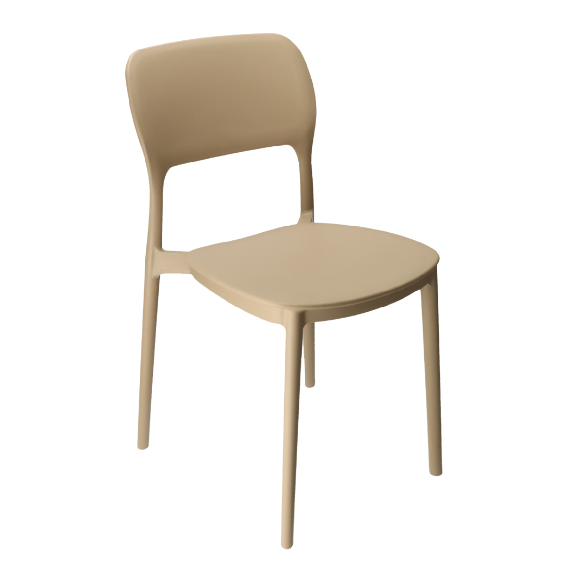 SI TONY Taupe design Műanyag kültéri szék
