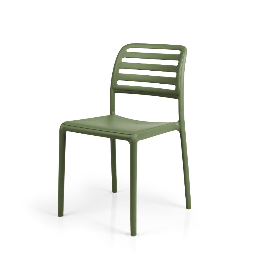 NARDI COSTA BISTROT Zöld modern Műanyag kültéri szék