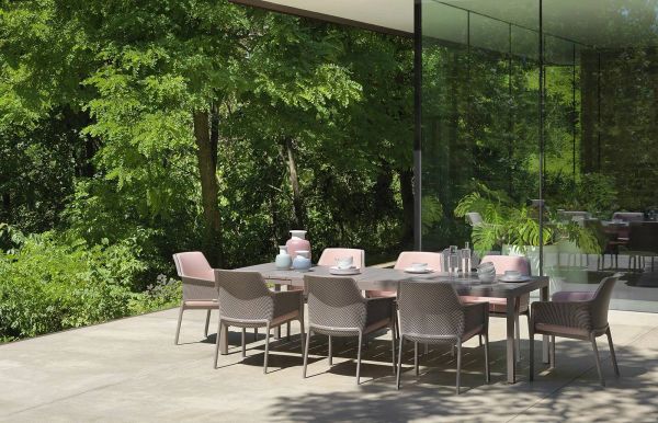 NARDI RIO 210 / NET RELAX Taupe modern Kültéri szett