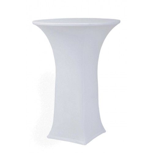 DL COCKTAIL SPANDEX  Fehér klasszikus Konferencia, bankett spandex huzat