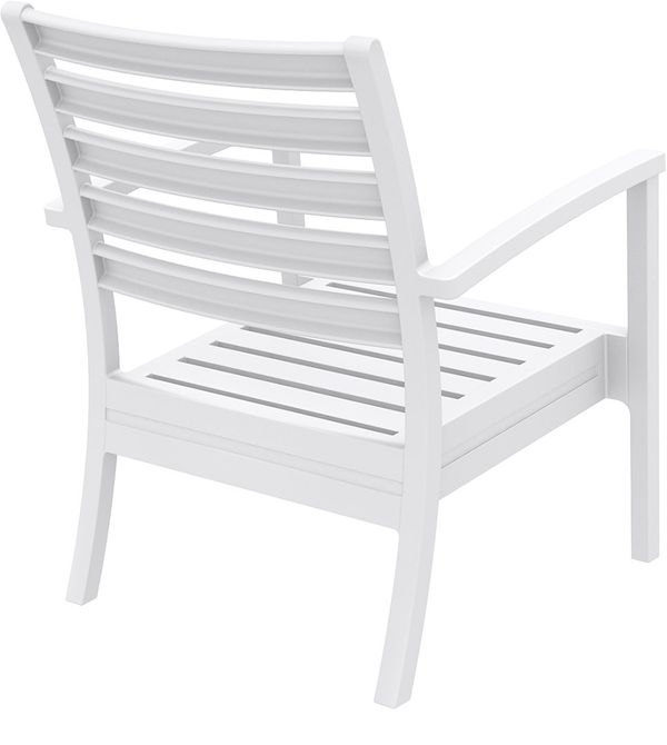 ST SINATRA Fehér klasszikus Műanyag kültéri szék