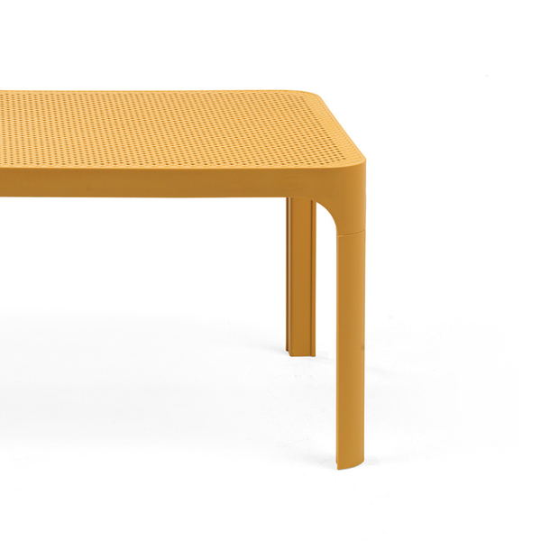 NARDI NET TABLE 100 Sárga design Lerakóasztal