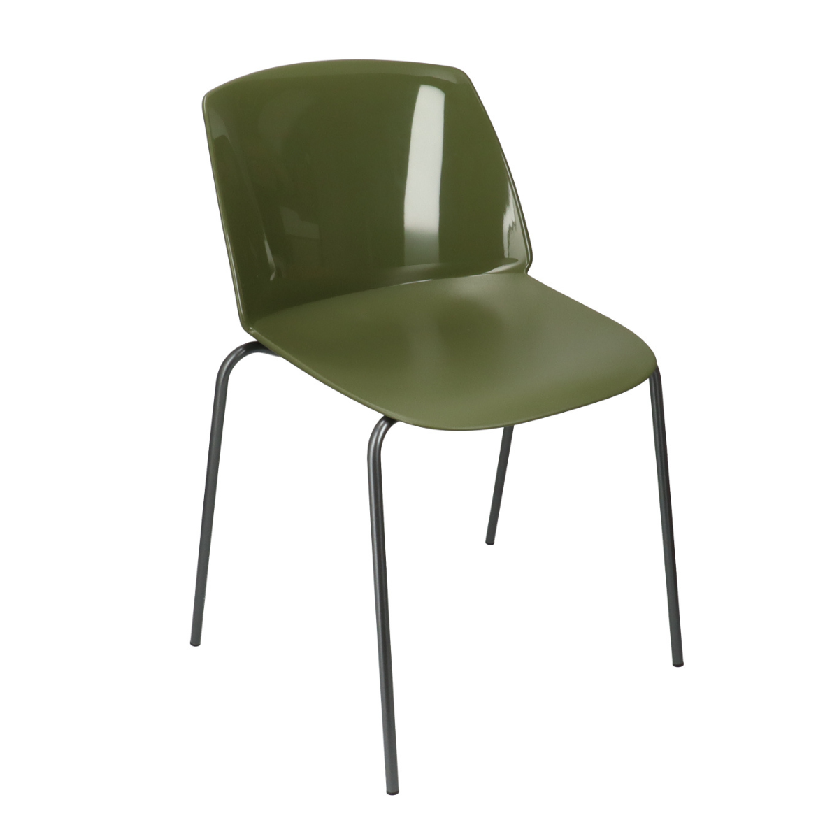 ET CLASS Zöld minimalista Műanyag kültéri szék