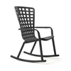 NARDI FOLIO ROCKING Szürke design Műanyag kültéri szék