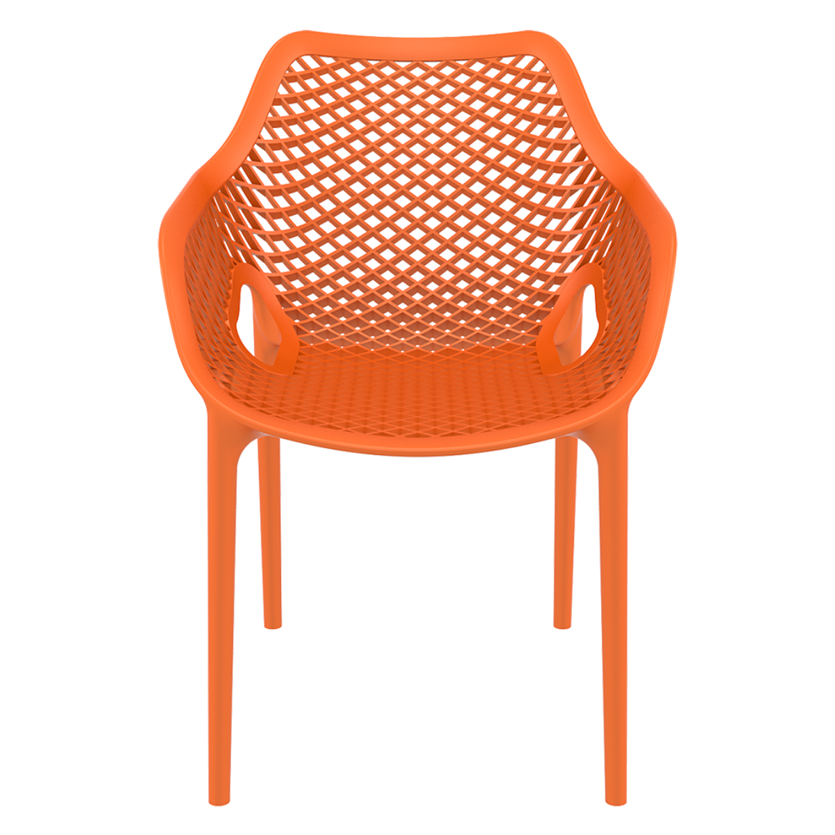 ST AIR XL Narancs modern Műanyag kültéri szék